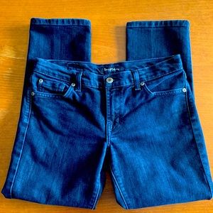 David Kahn Mid Rise Cropped Dark wash Jeans SZ 28